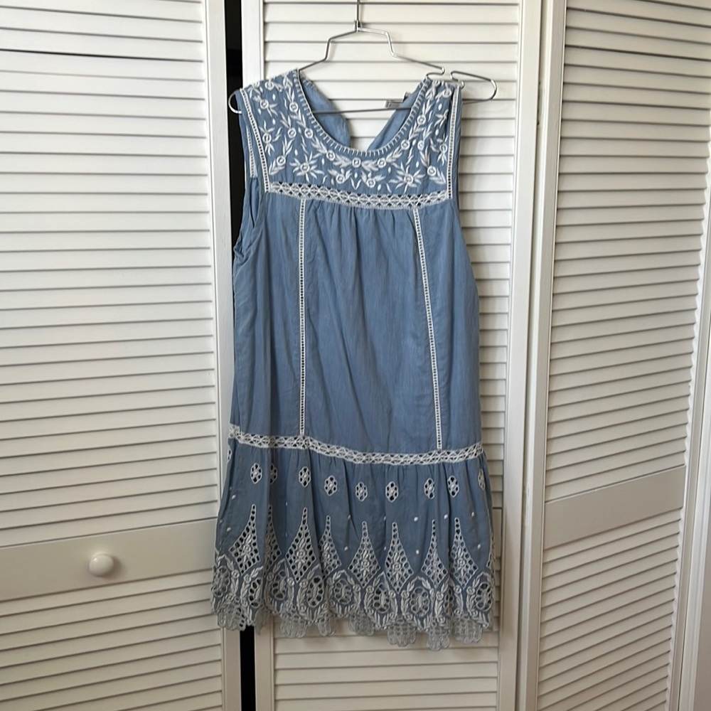 Joie Embroidered Dress